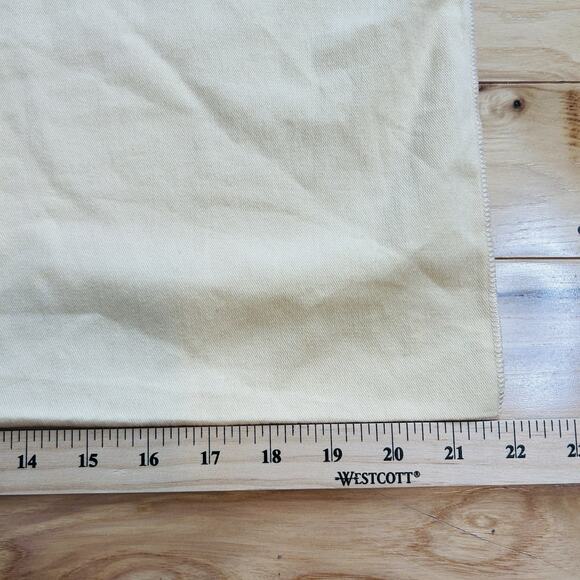 Louis Vuitton Dust Bag Large Envelope Flap 22x15 Cotton Yellow Brown - Picture 5 of 6